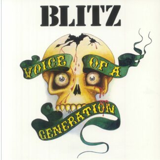 Blitz " Voice Of A Generation" "limited white & green splattered vinyl LP + insert) (punk / OI!)